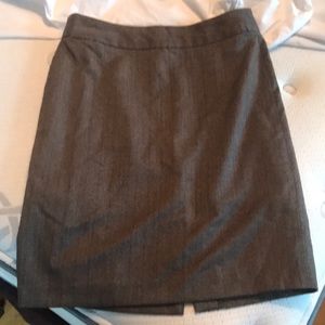 Banana Republic brown pencil skirt